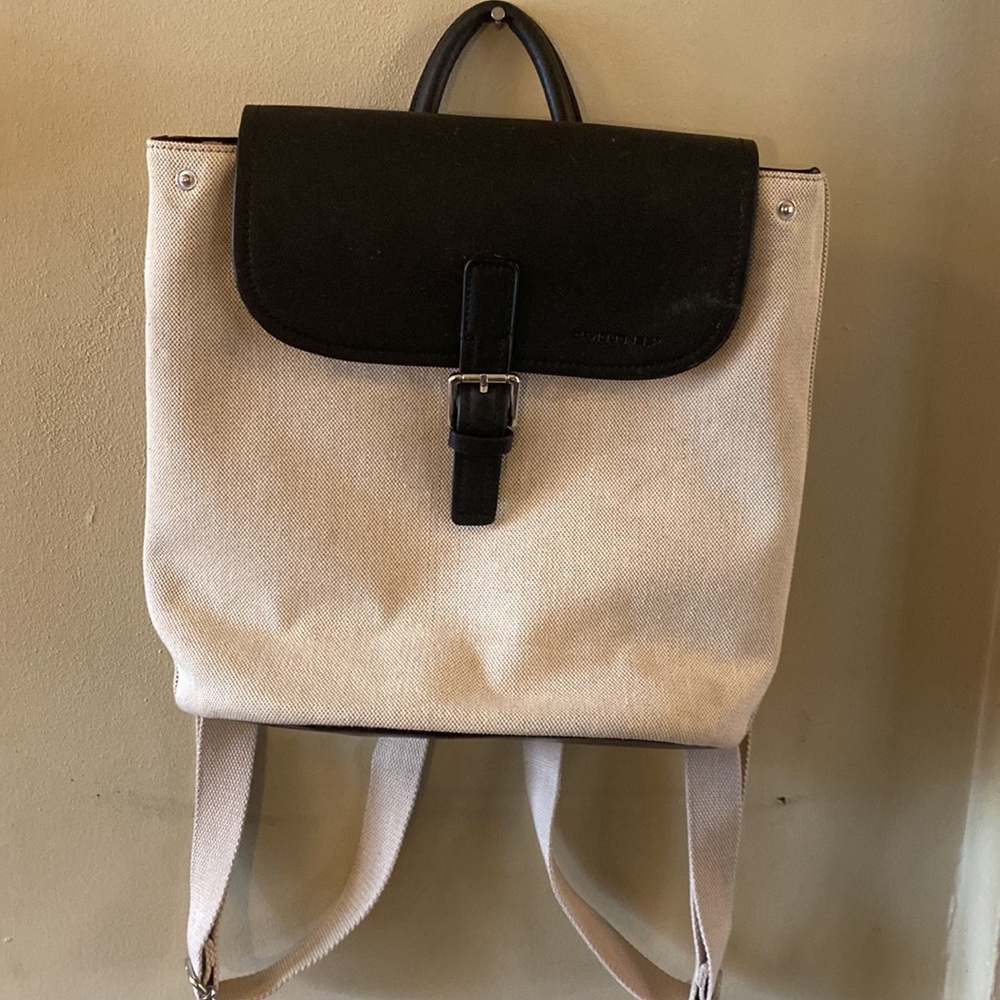 VGUC. David Jones of Paris canvas book bag.